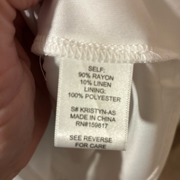 Altar'd State “Clara” Floral Mini Dress Milkmaid Cottagecore Coquette Demure L - Picture 10 of 11